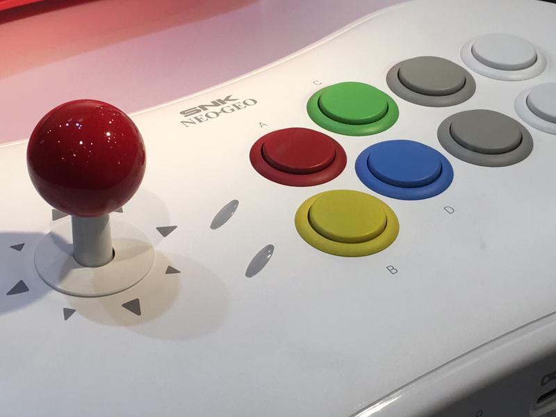 Illustration for article titled The Neo Geo Arcade Stick Pro Is Massive In-Person